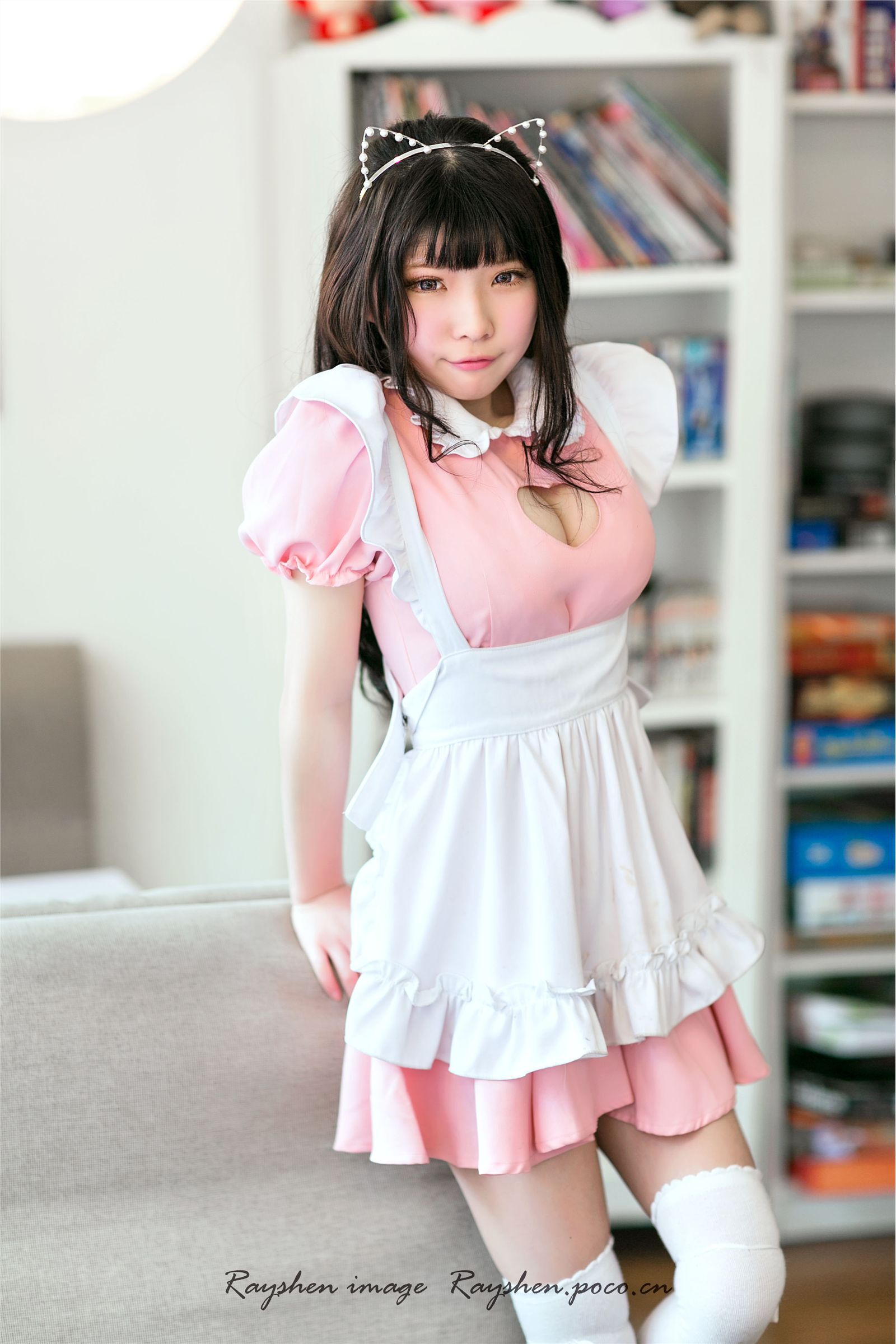 Rayshen摄影作品女仆小圆.野猪 国产性感美女图片